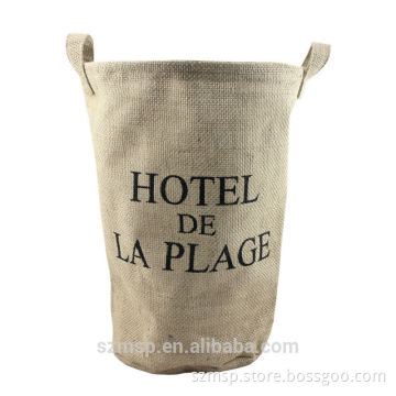 linet pillar recycled hotel dust basket, collect bag, linen storage bag for hotel